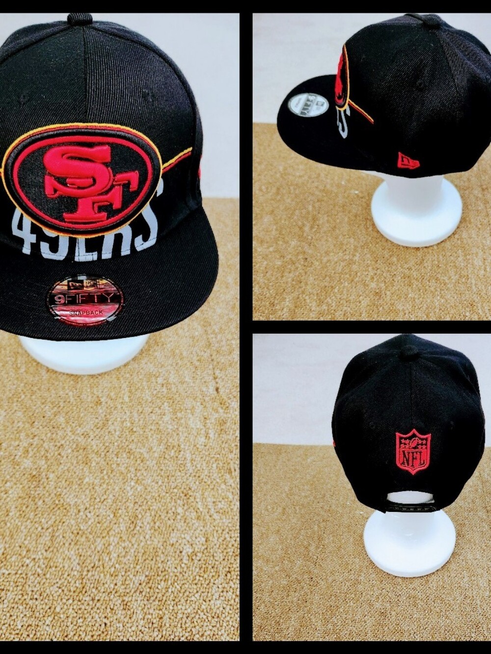 SAN FRANCISCO 49ERS NFL FOOTBALL SNAPBACK HAT.